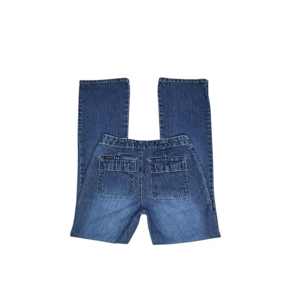 Jordache Y2K Low-Rise Flare Jeans - Size 3/4 - Picture 2 of 6